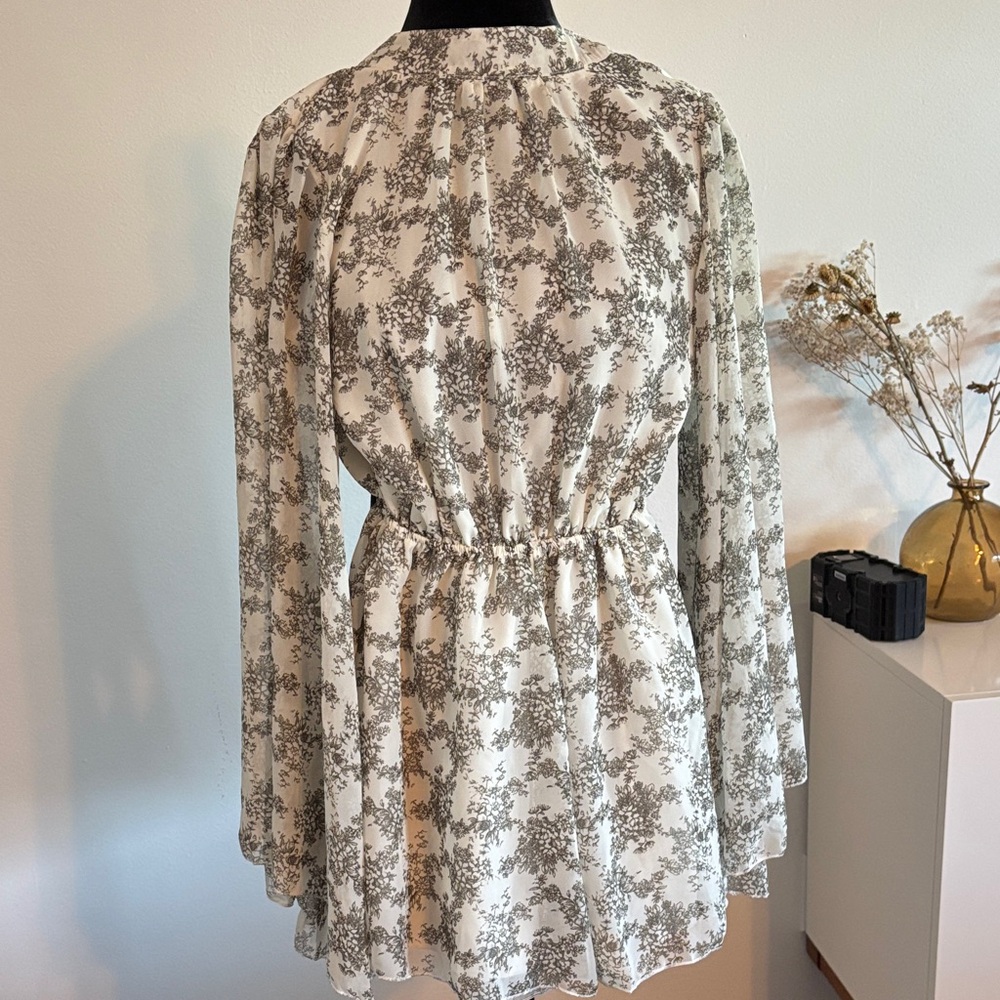 Floral Print Women's romper